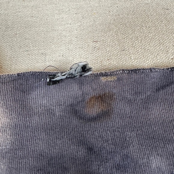 Harley Davidson Y2K Tie Dye Butterfly Long Sleeve V Neck Shirt graphic bikercore - Picture 8 of 8